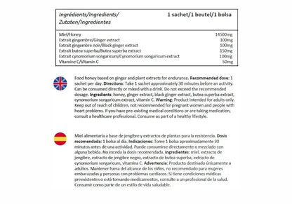 Miel Énergisant Naturel – Formule Premium au Ginseng