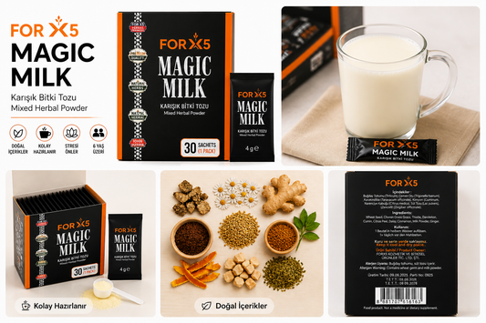 30 Stk FOR X5 Magic Milk Kräutergetränk — Kräutermischung - Original